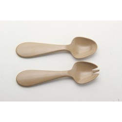 Rice Husk Fiber Cutlery Sets